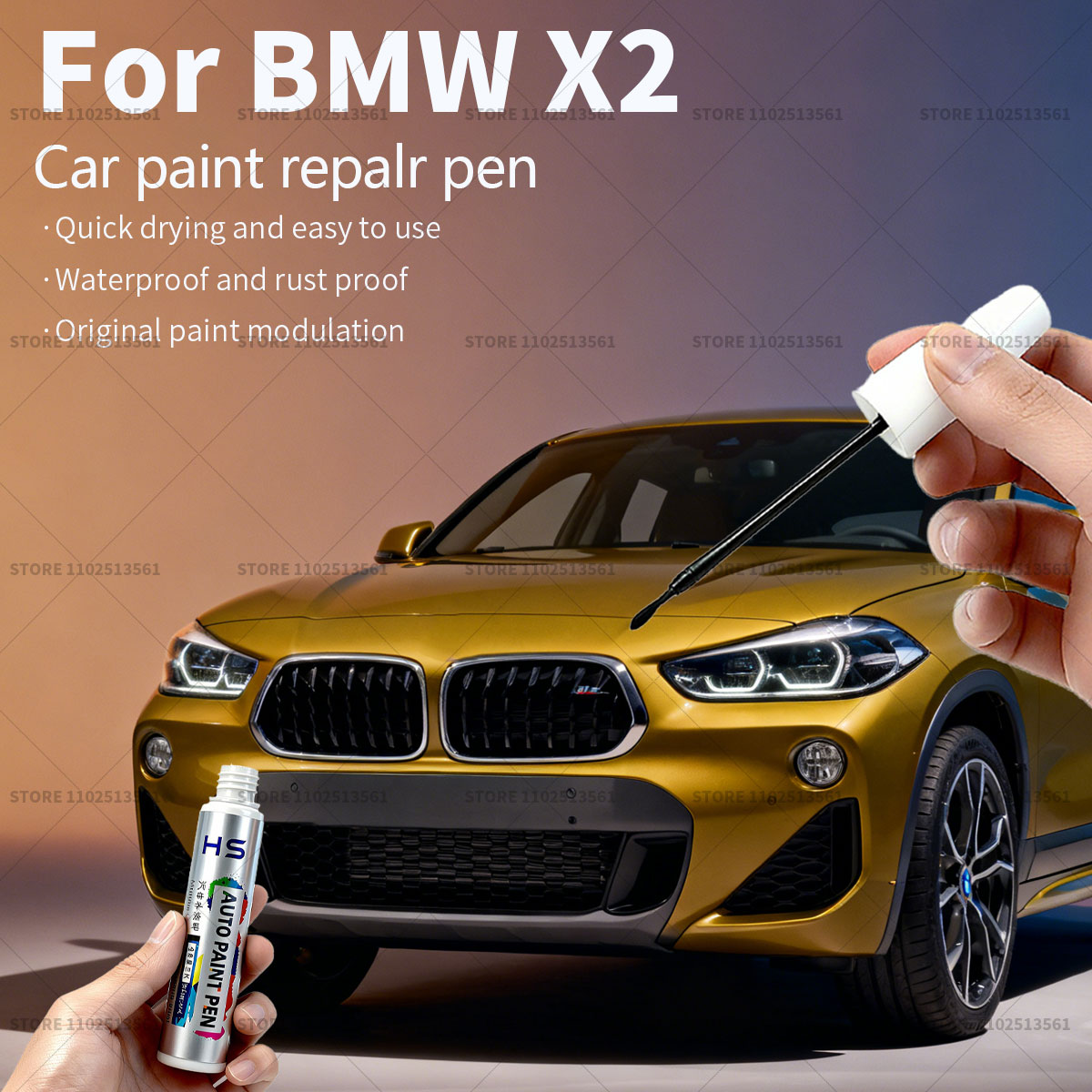 Paint Model Kit - Stylo de réparation de peinture automobile