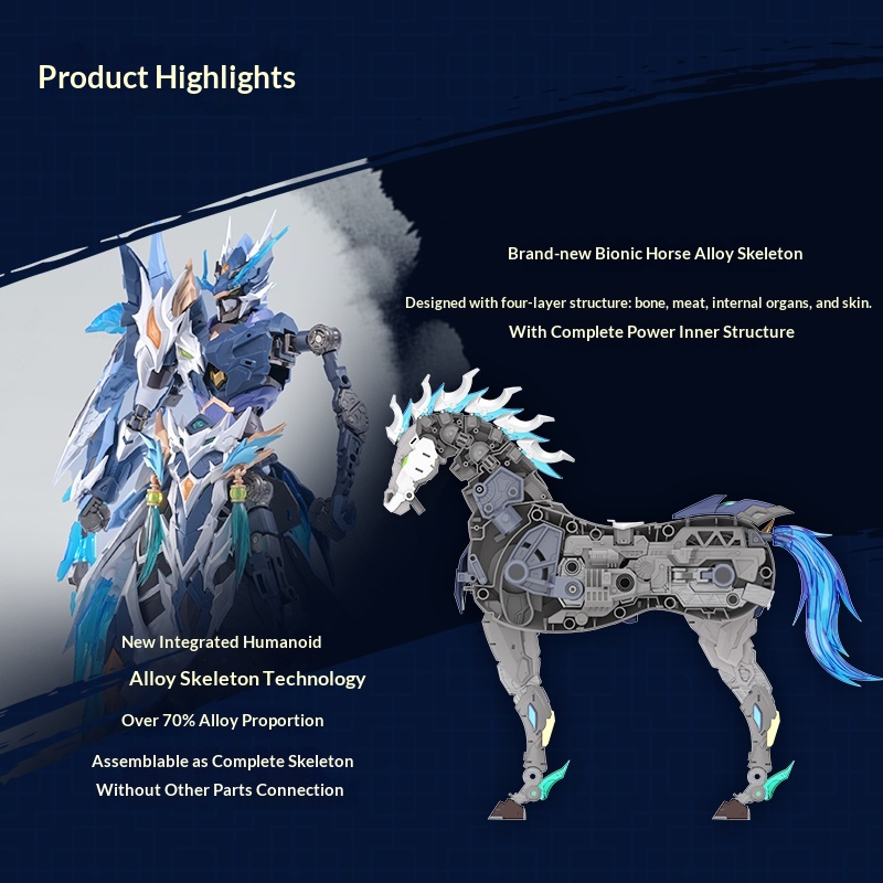 Modèle Motonuclear Zhao Yun Me - Model Kit Lancelot avis et prix